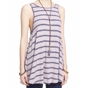 FREE PEOPLE | Lavender “Garden” Tunic Tank (S)